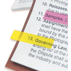Produktbild für Haftmarker Post-it Index Mini 683-4ABX transparent