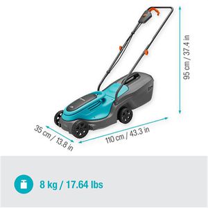 Produktbild für Rasenmäher Gardena PowerMax 30/18V P4A Set, Akku
