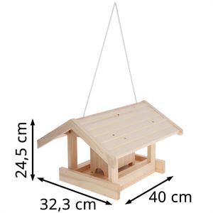 Produktbild für Vogelhaus Kerbl Leitenberg, 87047, aus Holz