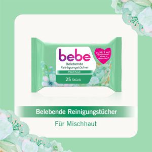 Produktbild für Abschminktücher bebe Belebende Reinigungstücher