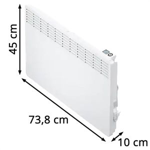 Produktbild für Konvektorheizung AEG Wandkonvektor WKL 2505, 236536, weiß