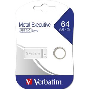 Produktbild für USB-Stick Verbatim Metal Executive, 64 GB