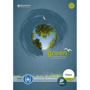 Produktbild für Briefblock Staufen Green 608585010, Recycling, A4