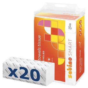 Papierhandtücher Satino Smart 276490, PT3 & PT4, 2-lagig