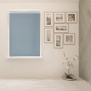 Produktbild für Rollo Relaxdays Klemmfix, verdunkelnd, grau