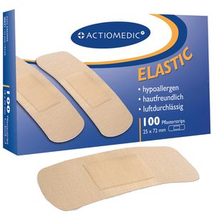 Produktbild für Pflaster Actiomedic Elastic, 100 Strips