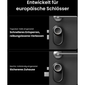 Produktbild für Smartes-Türschloss SwitchBot SmartLock Ultra Keypad &amp; Zentrale