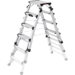 Produktbild für Teleskopleiter Hailo-Master DTL100, 8655-107, Länge 1,41m