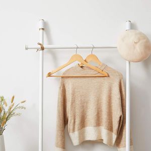 Produktbild für Kleiderbügel Songmics CRW001-20, aus Ahornholz