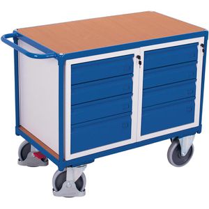 Werkstattwagen VARIOfit sw600.619, Tragkraft 500 kg
