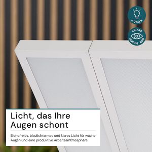 Produktbild für Stehlampe Luxula LX700195, LED, weiß, 202 cm