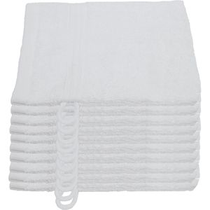 Waschlappen Julie-Julsen weiß, 15 x 21 cm