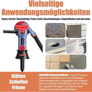 Produktbild für Betonschleifer FANZWORK HG0007-2