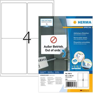 Adressetiketten Herma 10313 Movables, weiß