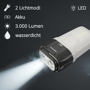 Produktbild für Taschenlampe Nitecore LR70, LED, aufladbar