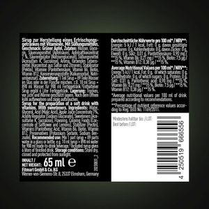 Produktbild für Sirup ESN Ultra Vitamin Syrup Green Apple Flavor, zuckerfrei
