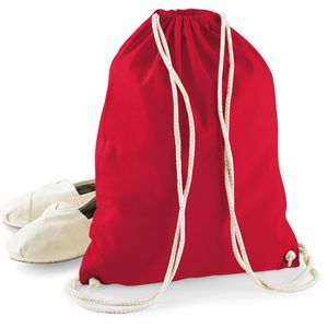 Produktbild für Turnbeutel Westford-Mill W110 Cotton Gymsac, classic red