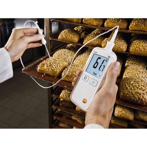 Produktbild für Einstichthermometer Testo 0563 1080, 108, digital