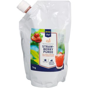 Fruchtpüree METRO-Chef Strawbeery Puree 90% Erdbeere