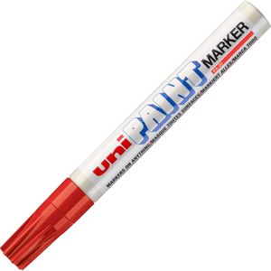 Produktbild für Lackmarker uni-ball PX-20, rot