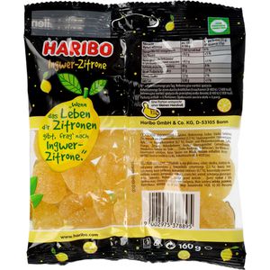 Produktbild für Fruchtgummis Haribo Ingwer-Zitrone