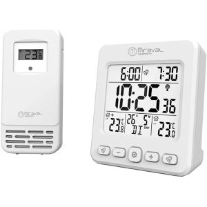 Thermometer Miraval 4-MV5832-1, mit LC-Display, digital