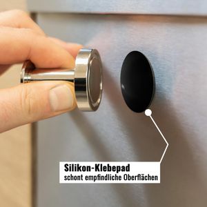 Produktbild für Hakenmagnet Poppstar 1010894, Neodym, extra stark
