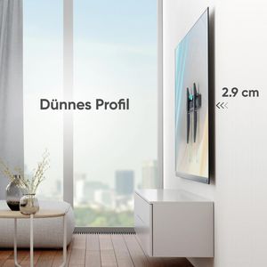 Produktbild für TV-Wandhalterung Onkron FM6-B, bis 68 kg