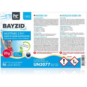 Produktbild für Chlor Höfer-Chemie BAYZID organisch, 5in1 Multitabs