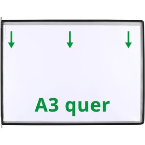 Produktbild für Sichttafel Tarifold 118107, A3 quer