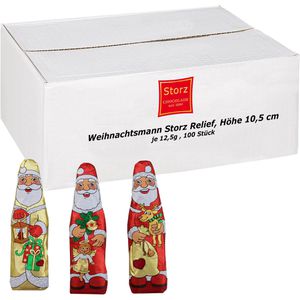 Weihnachtsmann Storz Relief, Höhe 10,5 cm