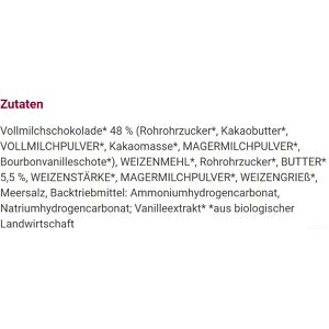 Produktbild für Kekse Alnatura Schoko-Butterkeks, BIO