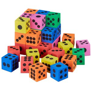 Würfel Relaxdays 10030810, Flüsterwürfel, bunt