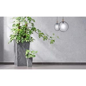 Produktbild für Übertopf Deuba 108516, anthrazit, 40 x 75 x 40 cm