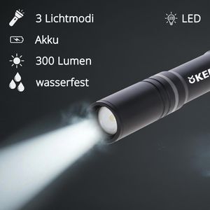 Produktbild für Taschenlampe Kerbl MiniFire 300, LED, aufladbar