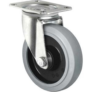 Schwerlastrolle CASCOO Serie R4E2, Lenkrolle