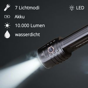 Produktbild für Taschenlampe Fenix LR35R, LED, aufladbar