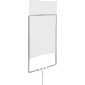 Produktbild für Infoständer Böttcher-AG aus Aluminium, grau, A3