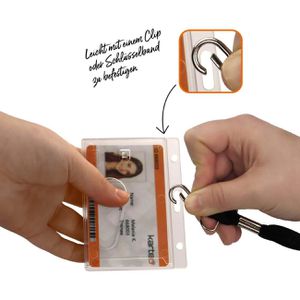 Produktbild für Kartenhalter Karteo 6000-E-0, Hartplastik