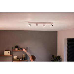 Produktbild für Deckenstrahler Philips Star WarmGlow, weiß mit LED