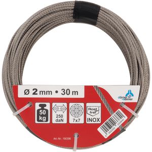 Drahtseil Dörner+Helmer 190396, Traglast bis 50 kg
