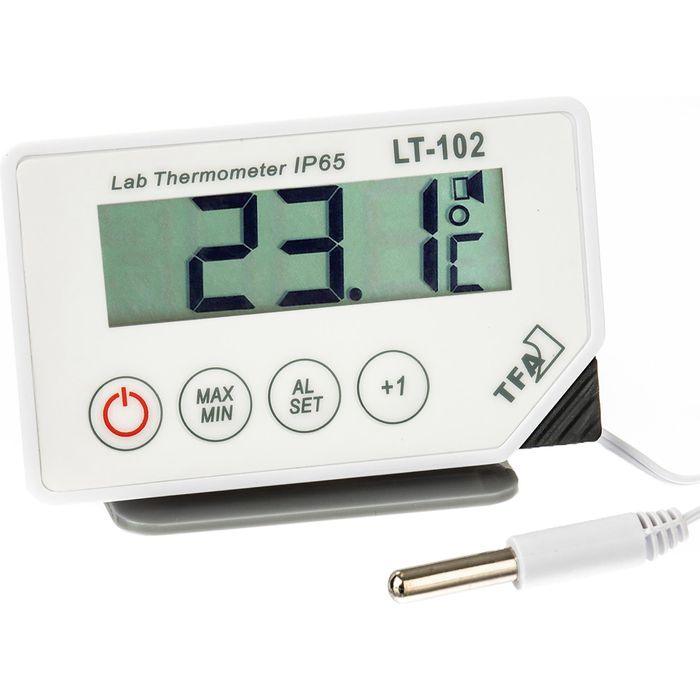 TFA Digitales Thermometer für Innen oder Außen Wetterfest Weiß kaufen bei  OBI