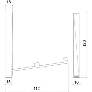 Produktbild für Garderobenhaken SO-TECH Bari, 108463, edelstahloptik