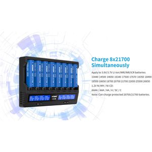 Produktbild für Akku-Ladegerät Xtar VC8 USB