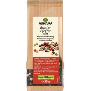 Pfeffer Alnatura ganze Körner, bunt, BIO
