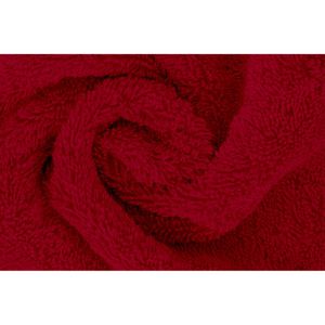 Produktbild für Waschlappen Dyckhoff Siena Set, granat, 16 x 21 cm