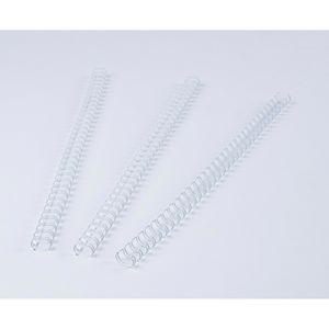 Produktbild für Drahtbinderücken Renz Ring Wire, weiß, für A4