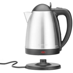 Produktbild für Wasserkocher Hendi 209981, silber-schwarz