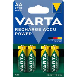 Produktbild für Akku Varta Recharge Power 5716, 1,2 V, 2600 mAh