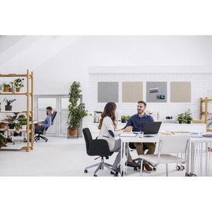 Produktbild für Pinnwand Legamaster 7-144575 Board-Up, grau